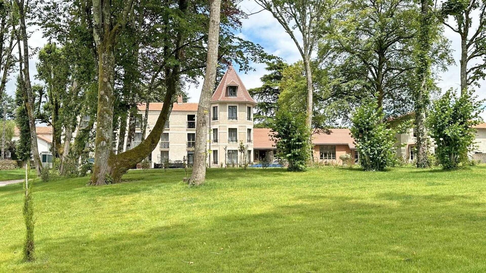 Le Manoir Des Perrieres Rochechouart Exterior foto